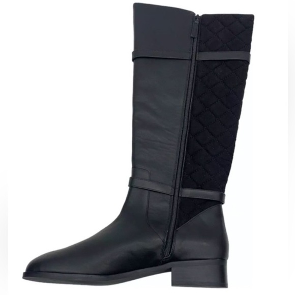 Isaac Mizrahi Quilted Leather Boots - Picture 4 of 4